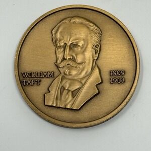 Warren Taft 27th President Of The United States Coin Medal Bronze